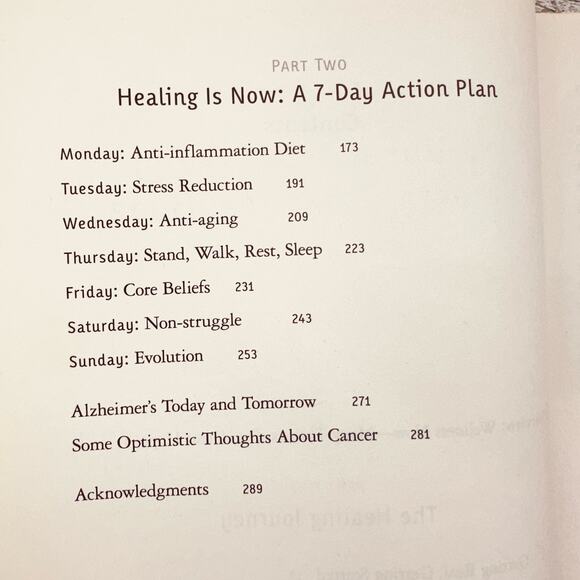 The Healing Self by Deepak Chopra HCDJ Supercharge Immunity Stay‎ Well for Life - Picture 9 of 16